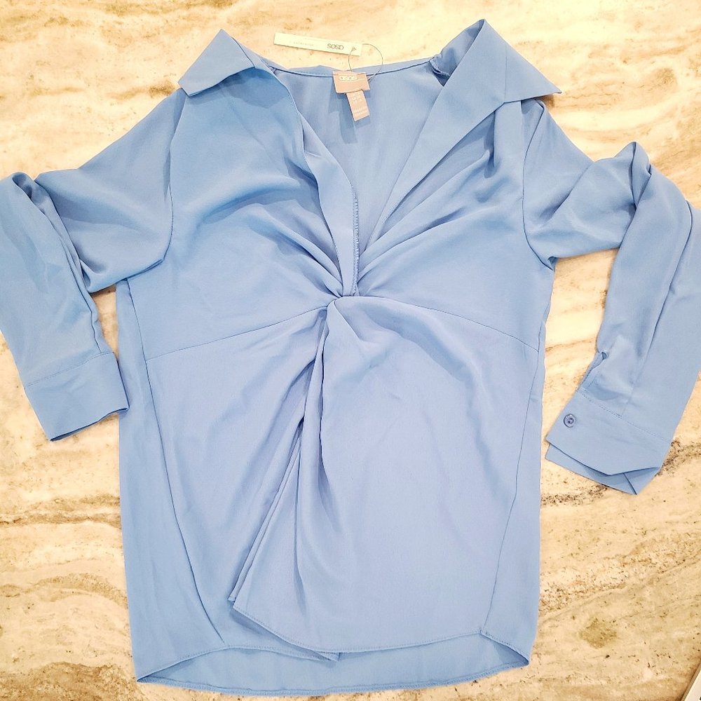 NWT Blue Shirt/blouse